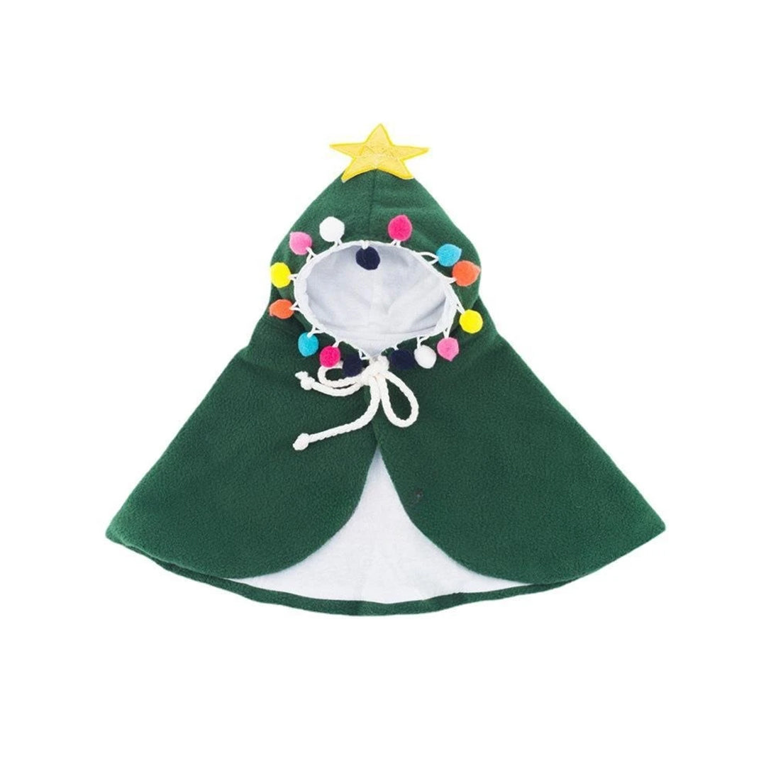 PetAffairs Small Cloak in Camouflage Design Christmas Tree Cape