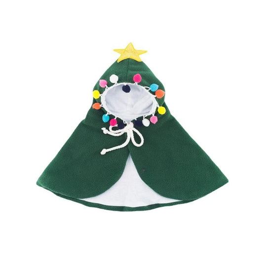 PetAffairs Small Cloak in Camouflage Design Christmas Tree Cape