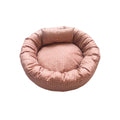 PetAffairs Pet Bed Plush Comfort with Waterproof Base