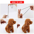 PetAffairs Fashion Silver Metal Chain Dog Leash