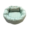 PetAffairs Pet Bed Plush Comfort with Waterproof Base