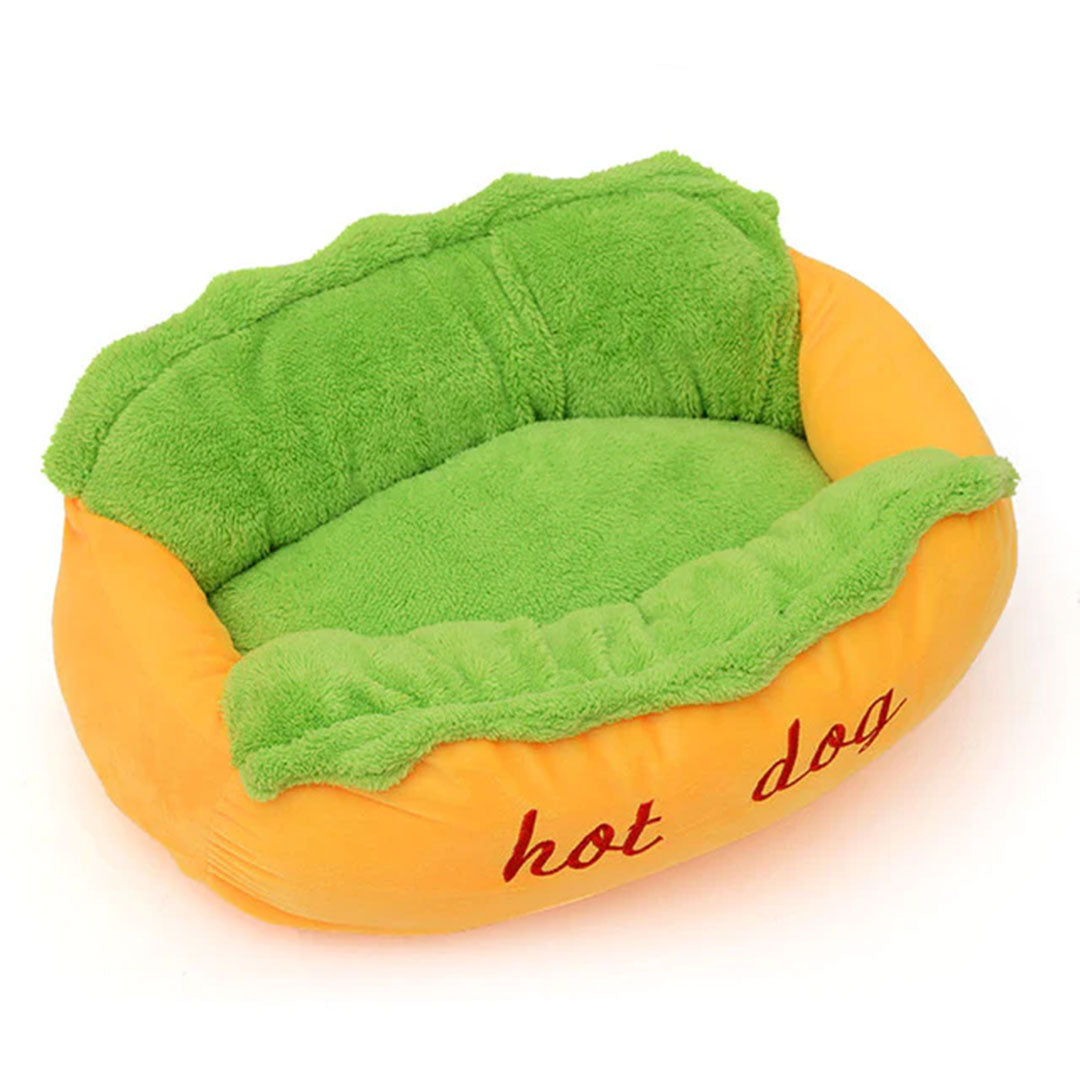 PetAffairs Cartoon Plush Pet Bed