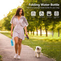 PetAffairs Portable Dog Water Bottle and Food Storage for Travel