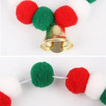 PetAffairs Christmas Plush Ball Necklace