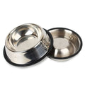 PetAffairs Stainless Steel Pet Bowl: Durable, Anti-Skid Feeder for Pet