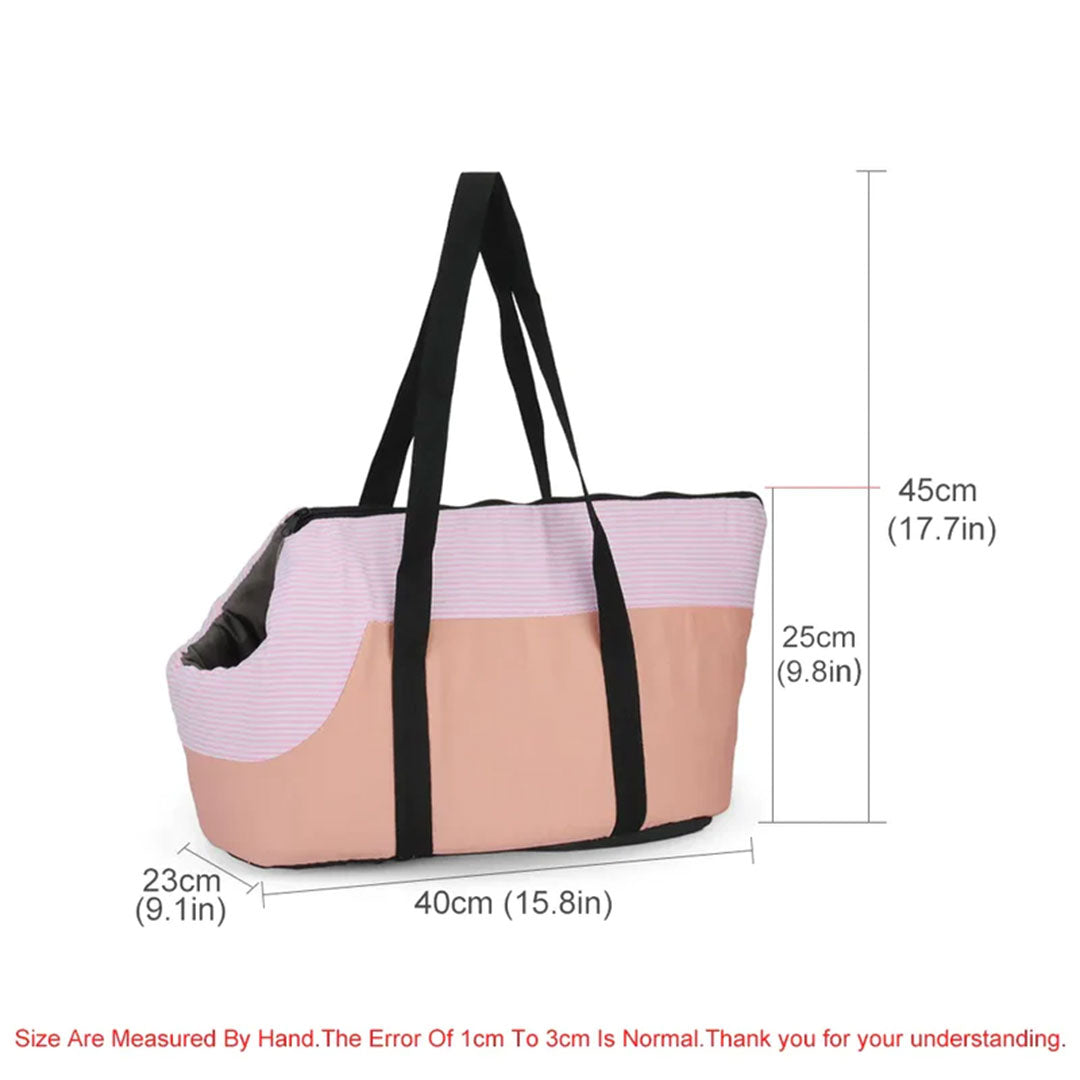 PetAffairs Soft and Stylish Pet Travel Tote