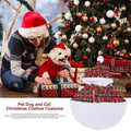 PetAffairs Hooded Cat Christmas Costume