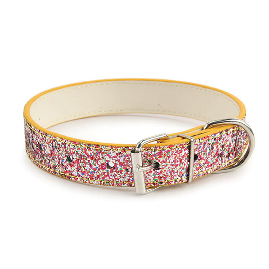 Customized Pet Collars with Colorful Bling