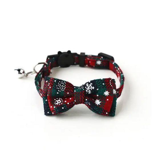 PetAffairs Christmas Durable Festive Pet Collar