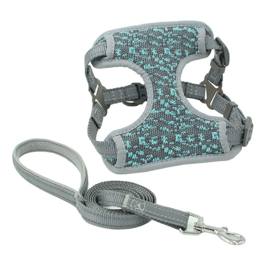 PetAffairs Reflective Dog Harness and Leash Set