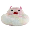 PetAffairs Nest Cushion Soft Plush Cartoon Monster Pet Bed