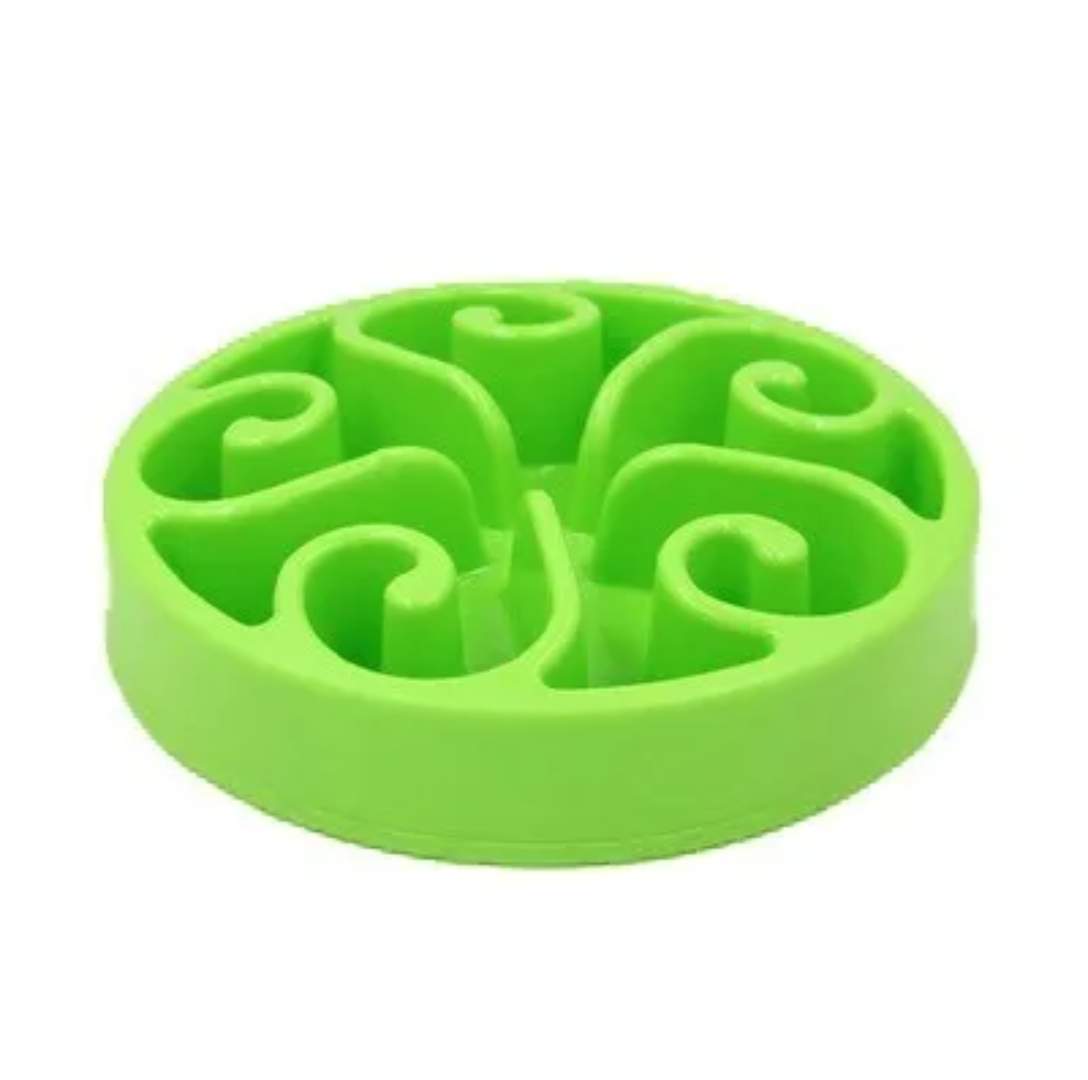 PetAffairs Nontoxic Interactive Slow Feeder Pet Bowl with Non-Slip Design