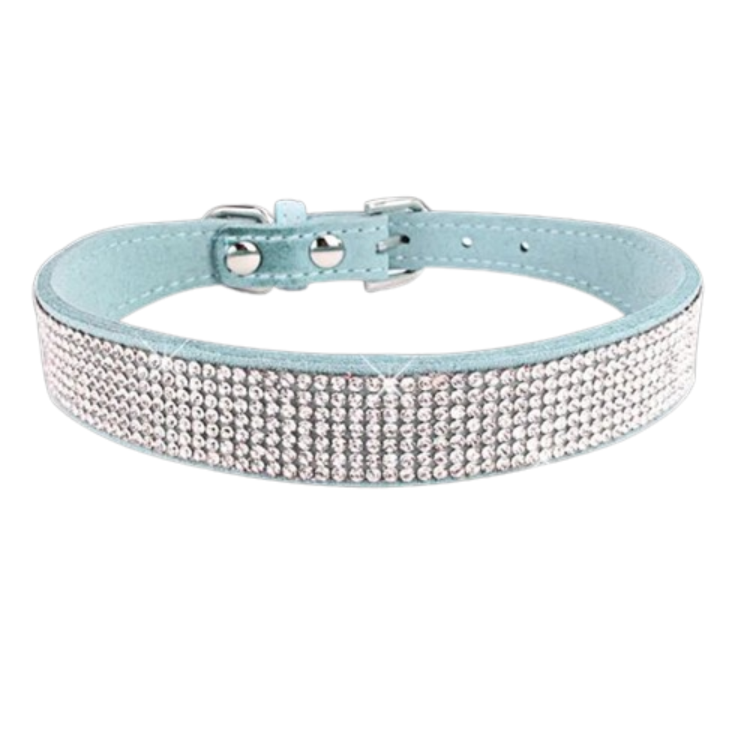 PetAffairs Sparkling Rhinestone Pet Collar