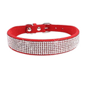 PetAffairs Sparkling Rhinestone Pet Collar