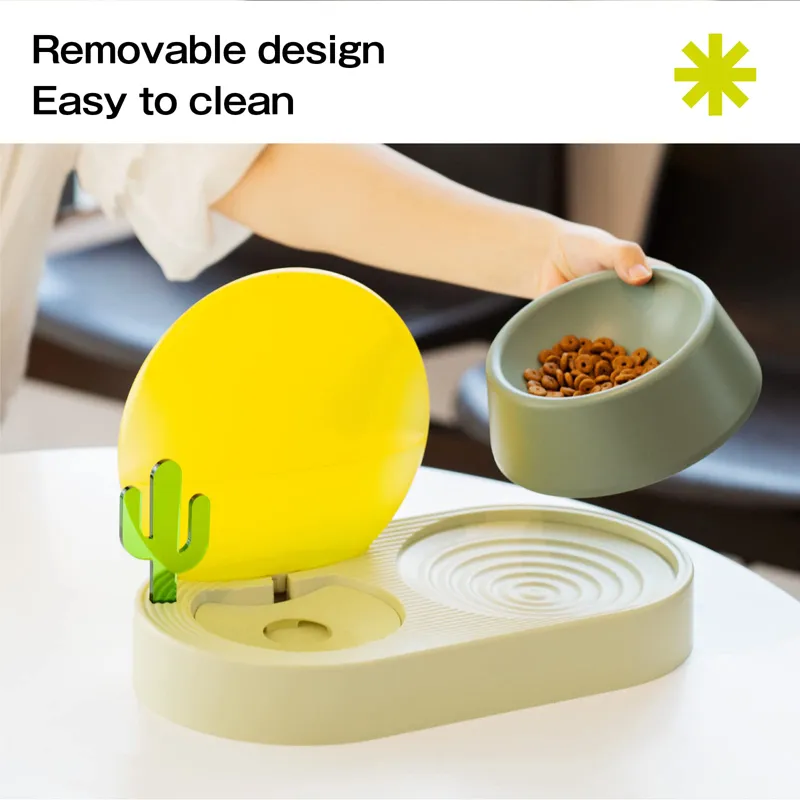 PetAafairs Kitten Food and Water Bowl Eco-Friendly Design