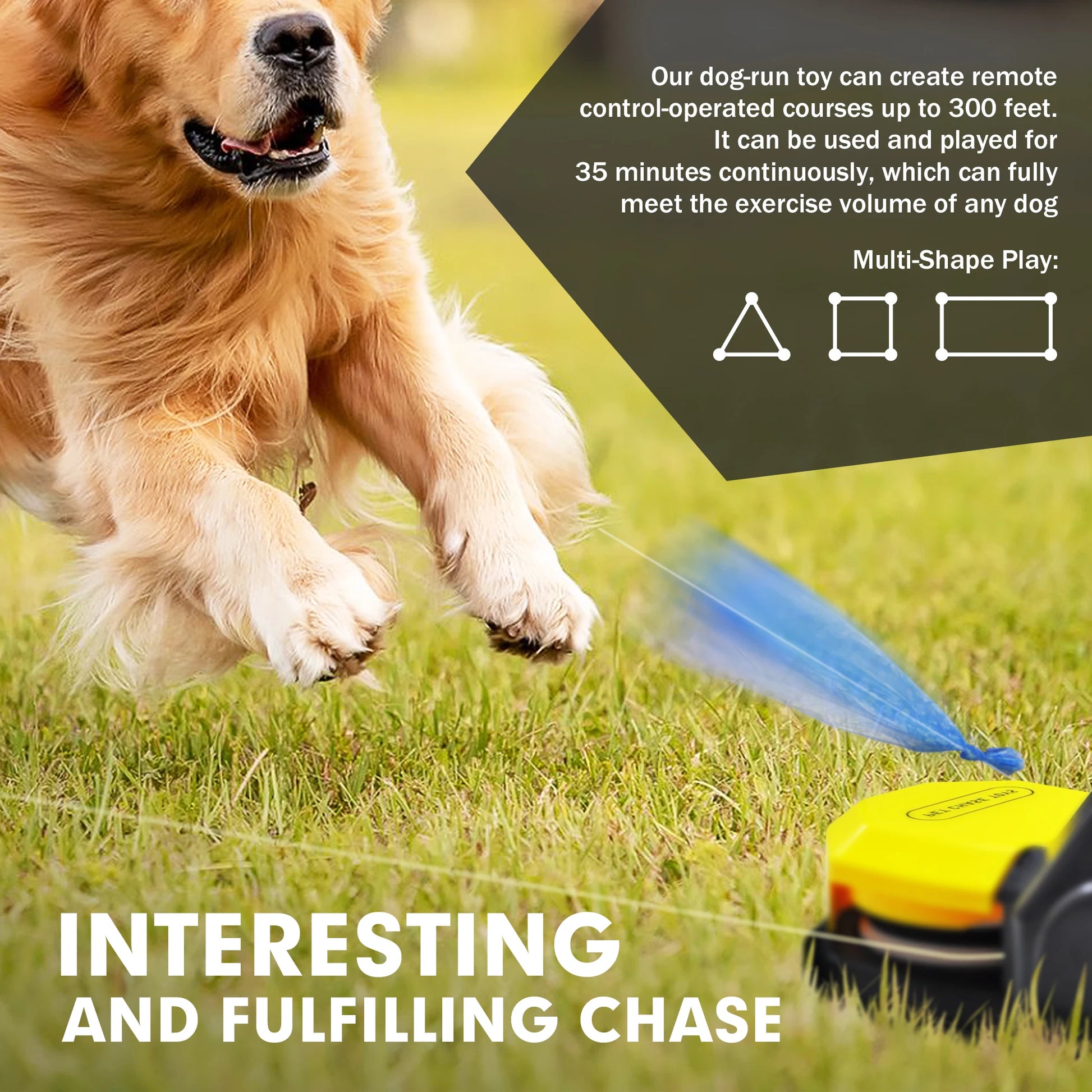 PetAffairs Dog Lure Course Machine Interactive Pet