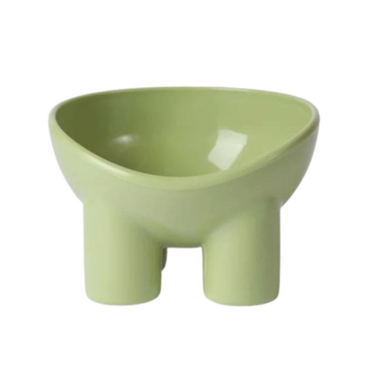 PetAffairs Neck Protector High-Foot Pet Bowl