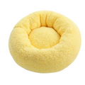 PetAffairs Plush Cozy and Breathable Donut Pet Bed