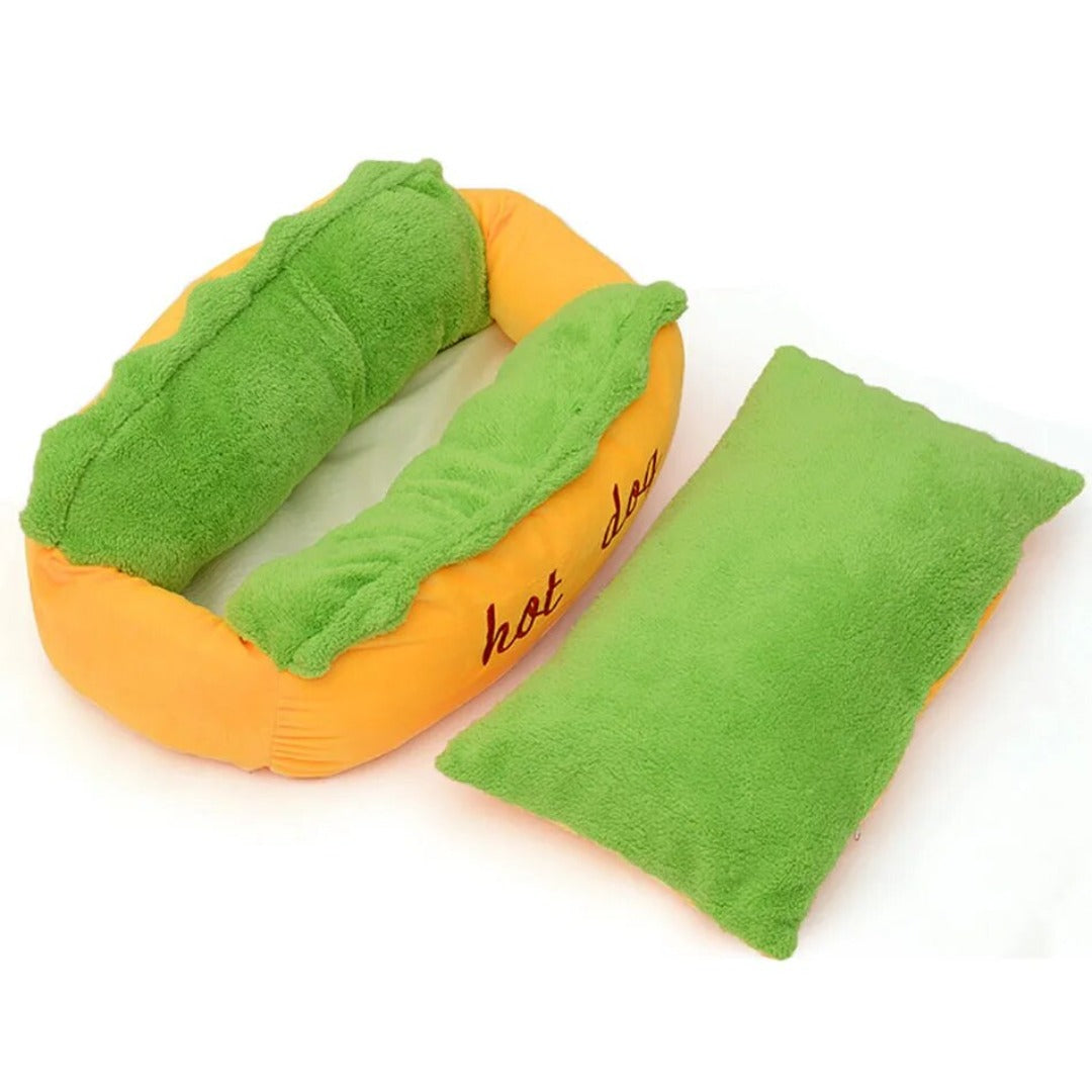 PetAffairs Cartoon Plush Pet Bed