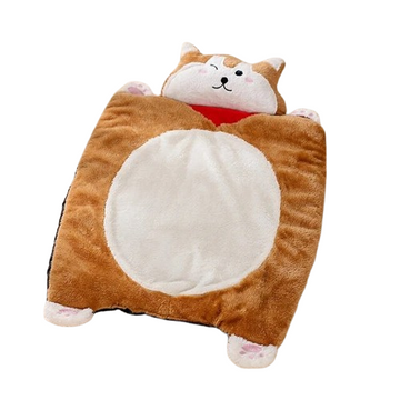 PetAffairs Cartoon Hippo Shape Pet Bed