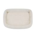 PetAffairs Plush Dog Bed with Calming Pad for Pets