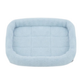 PetAffairs Plush Dog Bed with Calming Pad for Pets