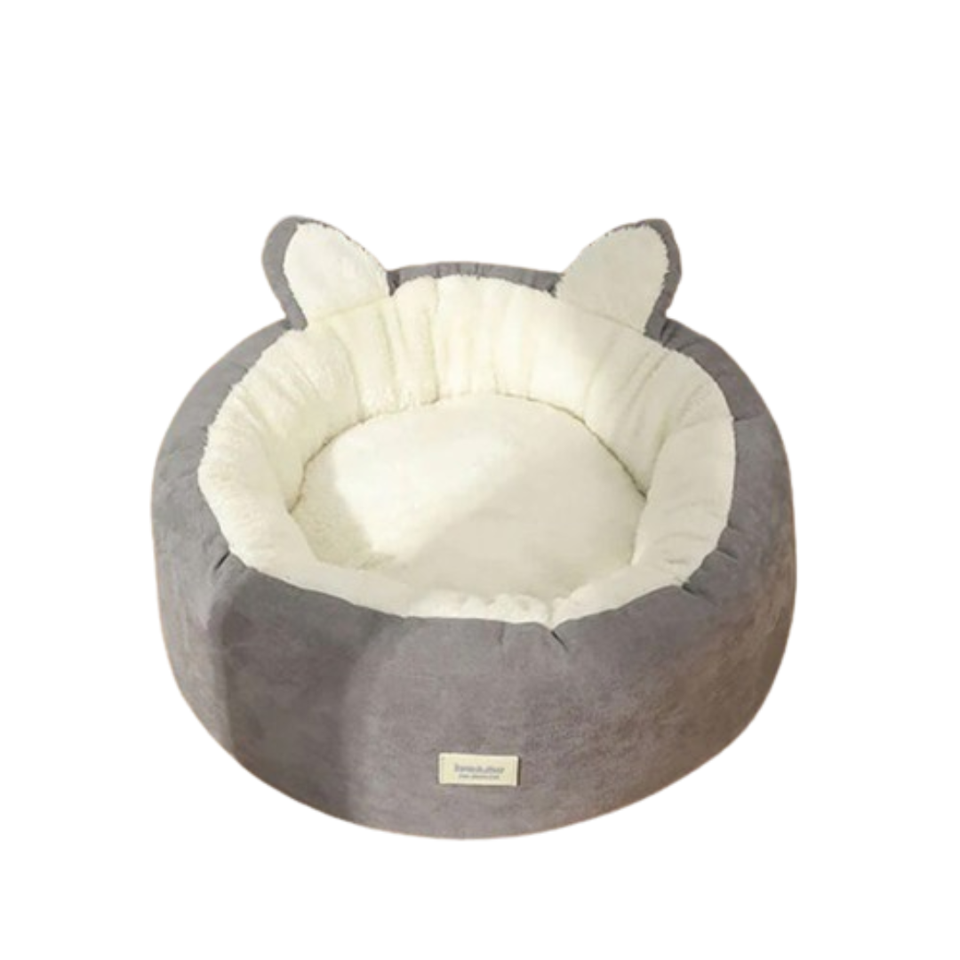 PetAffairs Cat and Small Dog Plush Bed House