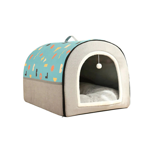 Portable, Foldable, and Removable Cozy Winter Dog Bed