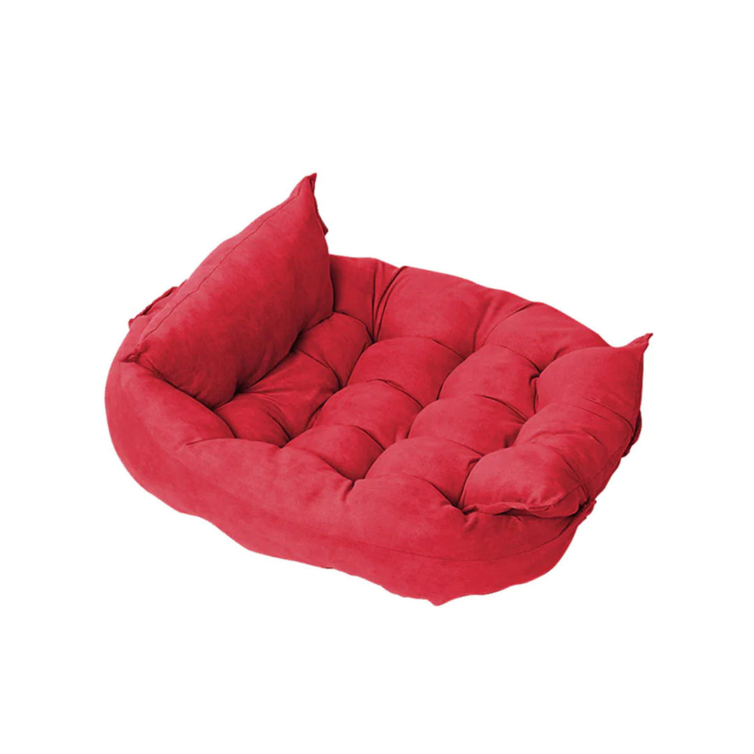 PetAffairs Multifunctional Suedette Sofa Dog Bed