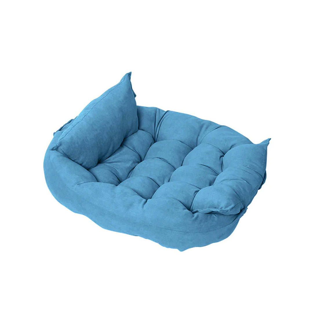 PetAffairs Multifunctional Suedette Sofa Dog Bed