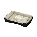 PetAffairs Soft & Warm Bone Print Dog Bed