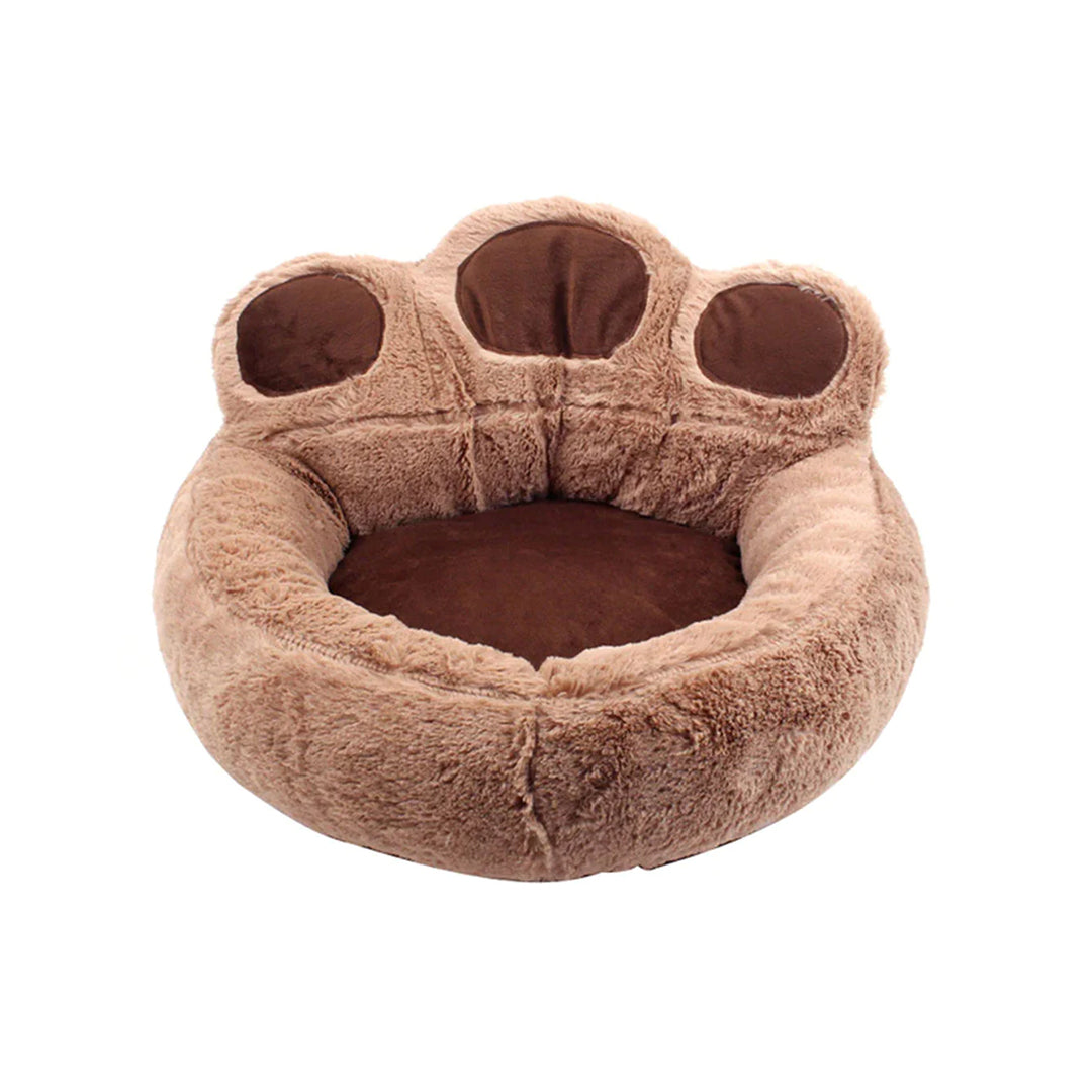 PetAffairs Winter Bear Paw Pet Bed