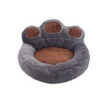 PetAffairs Winter Bear Paw Pet Bed