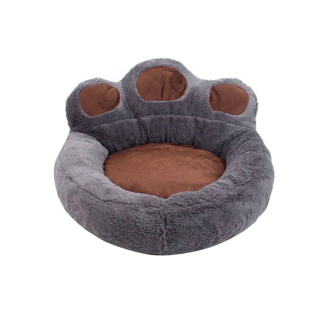 PetAffairs Winter Bear Paw Pet Bed