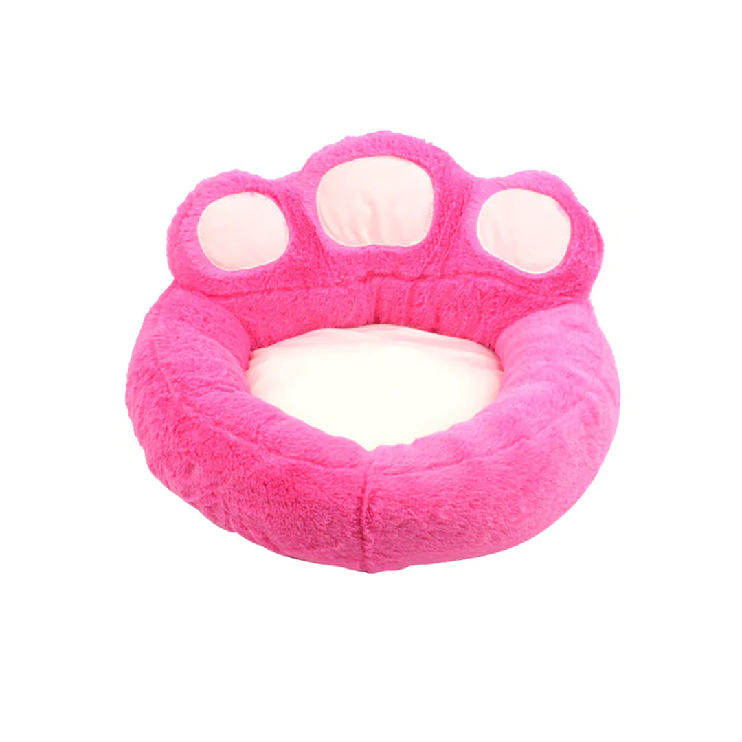 PetAffairs Winter Bear Paw Pet Bed