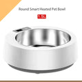 Stainless Steel Food and Water Heater Feeder Smart Pet Product