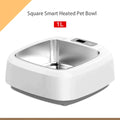 Stainless Steel Food and Water Heater Feeder Smart Pet Product