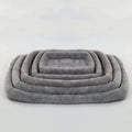 PetAffairs Plush Dog Bed with Calming Pad for Pets