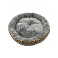 PetAffairs Round Winter Dog Bed for Pets