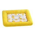 PetAffairs Summer Cooling Square Cushion Pet Bed