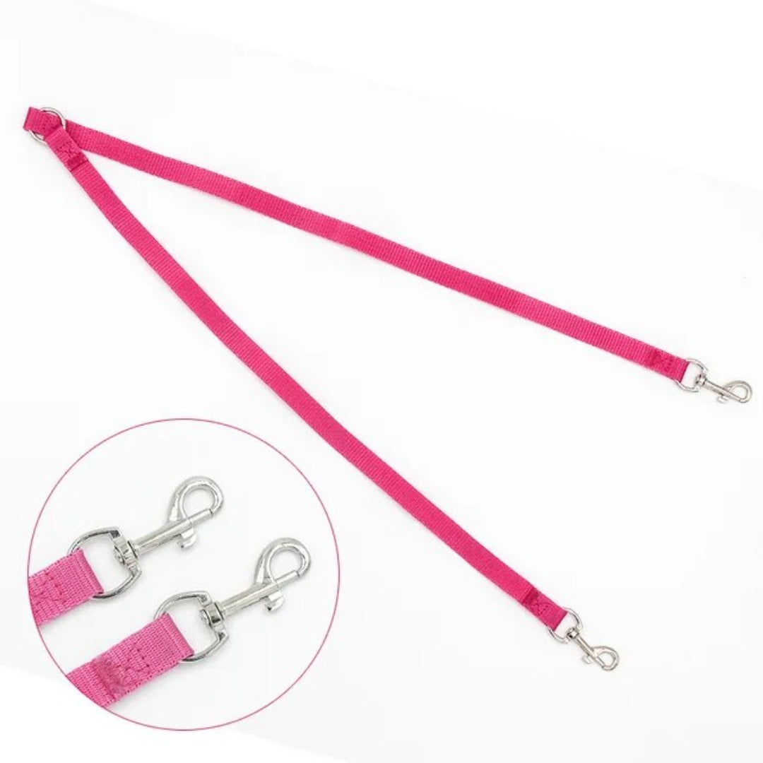 PetAffairs Double Headed Pet Leash for Easy Dog Walking