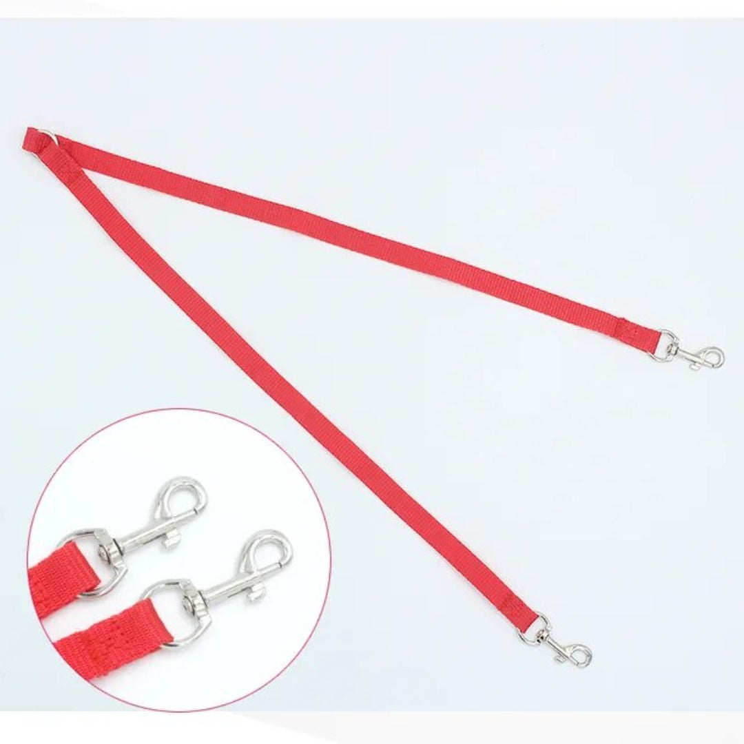 PetAffairs Double Headed Pet Leash for Easy Dog Walking